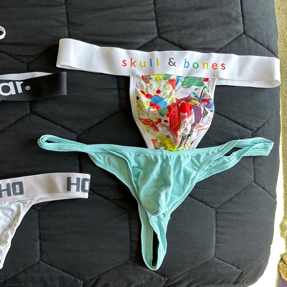 L/XL Designer Male Thong Set of 6! - Picture 2 of 2